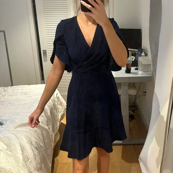 - DNKY Blue Dress - Picture 3 of 7